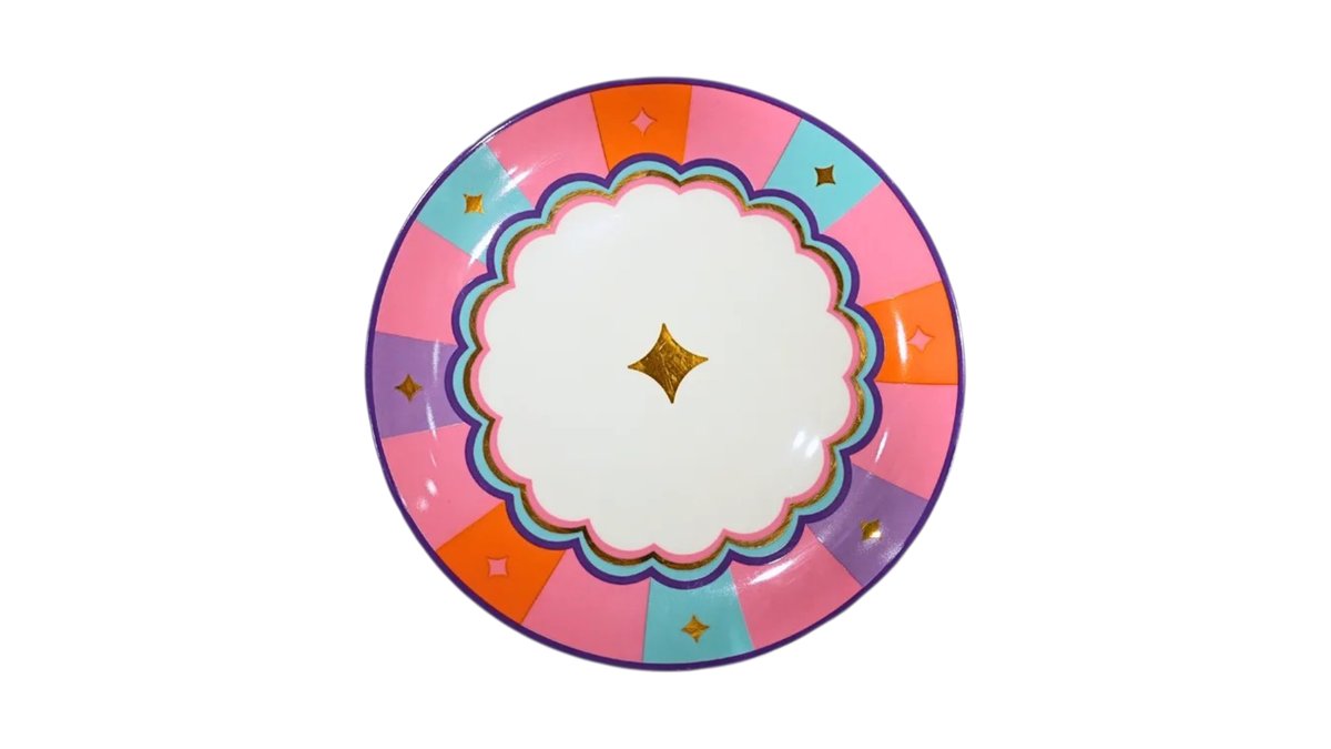 Circus dream dinner plate